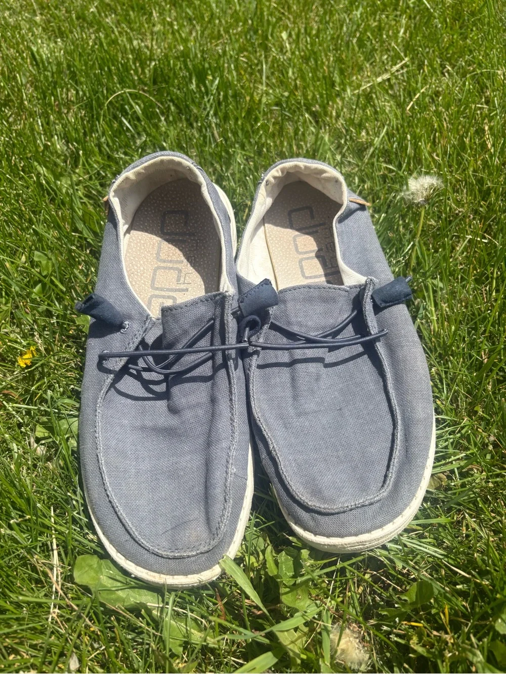 Wendy Chambray Hey Dudes Womens 8